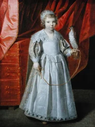 Niño y halcón