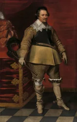 Retrato de Ernesto Casimiro I, Conde de Nassau-Dietz
Retrato de Ernesto Casimiro I (1573-1632), Conde de Nassau-Dietz