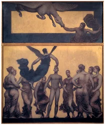 La inspiración (óleo sobre lienzo)