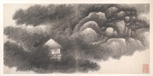 Paisajes de los doce meses, hacia 1685 (álbum de doce hojas de pintura; tinta sobre papel)