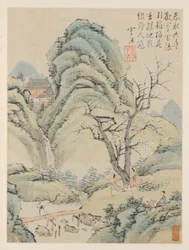 Álbum de Paisajes Estacionales, Hoja A hoja anterior 4, 1668