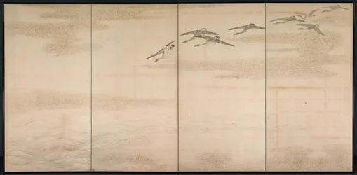 Geese, Reeds and Water