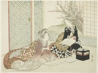Dos mujeres leyendo