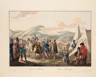 Los circasianos bailando, 1812