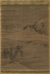 Paisaje con pescadores, 1600s