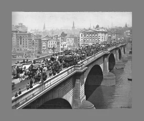 Puente de Londres, Londres, c1900