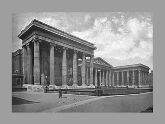 El Museo Británico, Londres, c1900