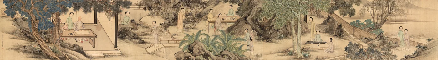 Yuan Mei y sus estudiantes femeninas