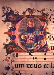 Misal 515 f.13v La masacre de los inocentes, de un libro de coro ejecutado antes de 1449