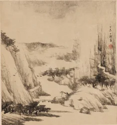 Paisaje fluvial, 1667