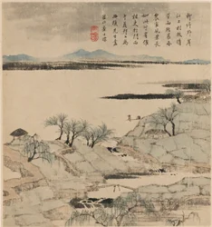 Paisaje fluvial, mayo-agosto 1666