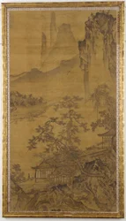 Pasando el Verano a la Sombra de los Pinos, dinastía Ming, siglo XV