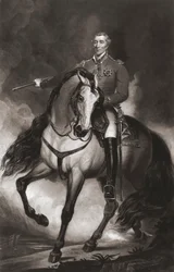 Arthur Wellesley, Duque de Wellington, retrato ecuestre