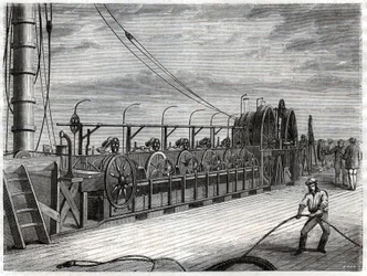 Cable telegráfico submarino