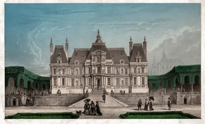 Castillo de Maison Lafitte, circa 1850