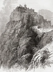 Castillo de Edimburgo, Castle Rock, Edimburgo, Escocia