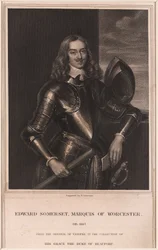 Edward Somerset, Marqués de Worcester, c 1640