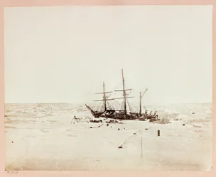 Expedición en el Ártico (1875-1876) del capitán George Nares (1831-1915): Playa Floeberg, Alerta en cuarteles de invierno