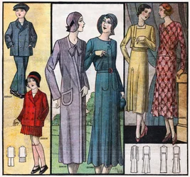 Moda en los años treinta