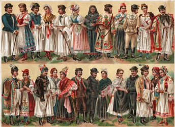 Trajes folclóricos húngaros
