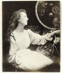 Idilios del rey, miniatura de Elaine