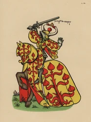 Jean V de Crequy, chambelán del Duque de Borgoña