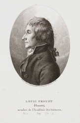 Joseph Louis Proust, químico francés, c 1795