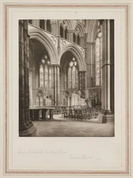 Catedral de Lincoln, El Coro de los Ángeles