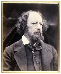 Lord Alfred Tennyson (1809-1892), poeta inglés