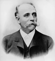 Retrato de Bartolomeo Emilio Camillo Golgi (1843-1926), científico y médico italiano, Premio Nobel de Medicina en 1906