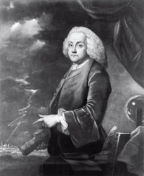 Retrato de Benjamin Franklin (1706-1790)