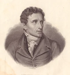 Retrato del escultor italiano Antonio Canova (1757-1822)
