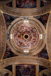 Iglesia de San Donato. Fresco. Génova. Italia.