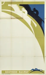 Cartel de stock de Southern Railway