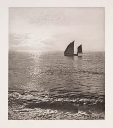 Amanecer en el mar