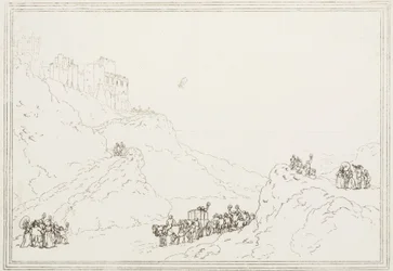 El primer cruce del Canal en globo, 7 de enero de 1785