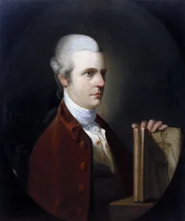William Hunter, anatomista y obstetra británico, c 1750