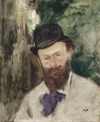 Retrato de Edouard Manet