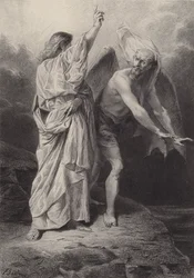 Cristo tentado por el diablo