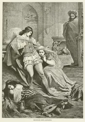 Manrico y Leonora