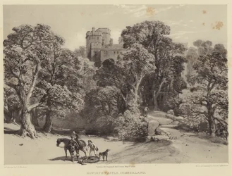 Castillo de Naworth, Cumberland