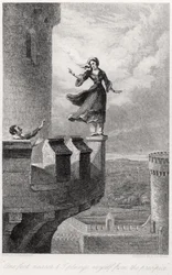 Rebeca, de Ivanhoe por Walter Scott