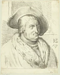 Retrato imaginario de un anciano con sombrero