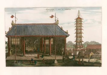 Interior de una Pagoda