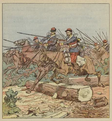 La carga de Montbarrois