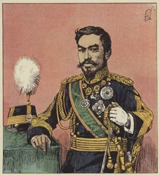 El Mikado Mutsu-Hito, emperador de Japón