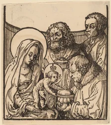 La adoración de los magos