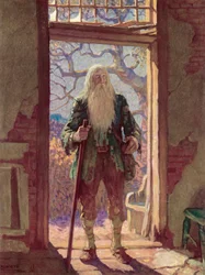 Ilustración para Rip Van Winkle