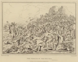 El paso del Mar Rojo, Éxodo
