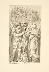 Escena de la historia romana